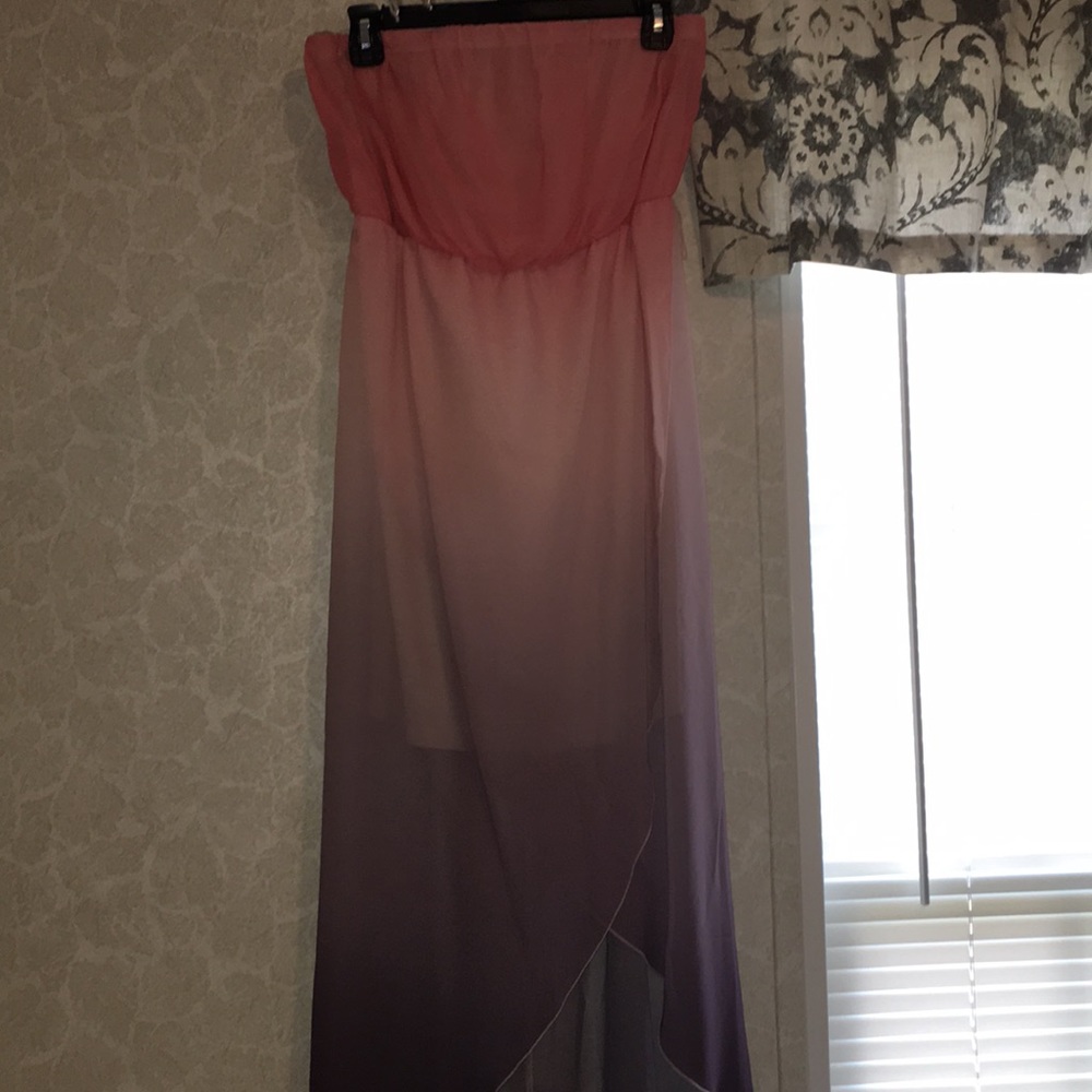 Strapless dress